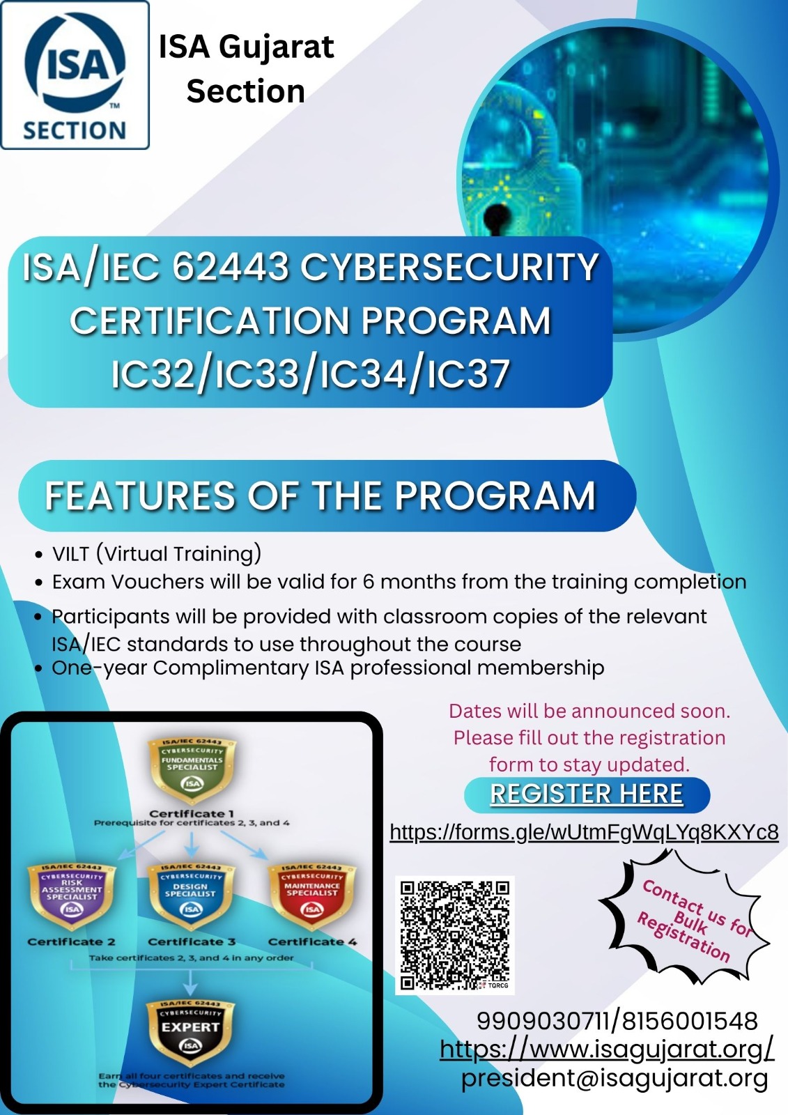 ISA Cybersecurity Program